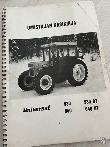 Universal traktori ohjekirja 1