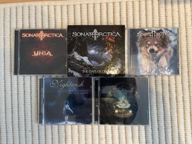 Nightwish, Sonata Arctica, Musiikki CD, DVD ja nitteet, Musiikki ja soittimet, Hattula, Tori.fi
