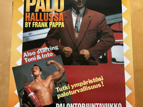 Palo hallussa By Frank Pappa / Palontorjuntaviikko 7-13.9.1992 ( 50 x 70 cm ), Muu kerily, Kerily, Helsinki, Tori.fi