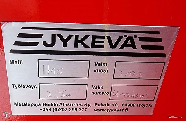 Jykevä JYH15-250 3