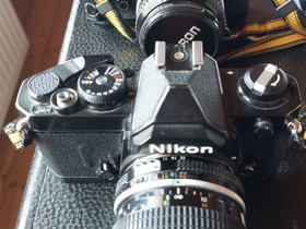 Nikon fm, nikkor jne, Kamerat, Kamerat ja valokuvaus, Liminka, Tori.fi