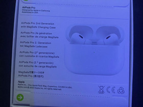 Apple airpods Pro Gen 2, Audio ja musiikkilaitteet, Viihde-elektroniikka, Lahti, Tori.fi