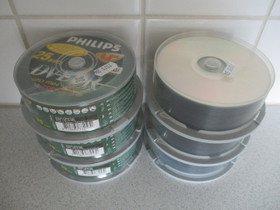 Philips ja Verbatim DVD+R, Muu tietotekniikka, Tietokoneet ja lislaitteet, Turku, Tori.fi