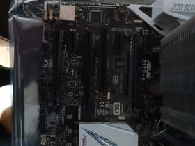 ASUS Z170-A , Intel 6600K , Kingston Fury DDR 4 16gb, Komponentit, Tietokoneet ja lislaitteet, Outokumpu, Tori.fi