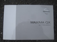 Nissan Maxima QX A33 kytt-ohjekirja Suomen-kielinen