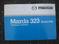 Mazda 323 BJ kytt-ohjekirja Suomen-kielinen