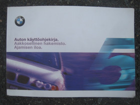 BMW E39 5-sarja kytt-ohjekirja Suomen-kielinen, Lisvarusteet ja autotarvikkeet, Auton varaosat ja tarvikkeet, Hmeenlinna, Tori.fi