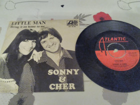 Sonny & Cher 7" Little man, Musiikki CD, DVD ja nitteet, Musiikki ja soittimet, Rovaniemi, Tori.fi