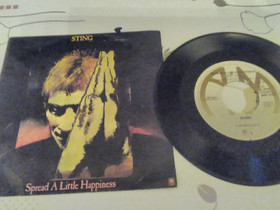 Sting 7" Spread a little happiness / Only you, Musiikki CD, DVD ja nitteet, Musiikki ja soittimet, Rovaniemi, Tori.fi