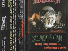 OSTE: Megadeth Killing Is My Business...And Business Is Good! Kasetti, Musiikki CD, DVD ja nitteet, Musiikki ja soittimet, Sastamala, Tori.fi