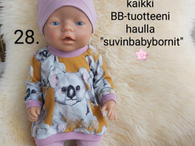 Baby Born vaatesetti/ 28., Lelut ja pelit, Lastentarvikkeet ja lelut, Jyvskyl, Tori.fi