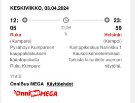 Onnibus Ruka-Helsinki 3.4., Palvelut, Helsinki, Tori.fi