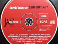 Sarah Vaghan - Swingin' Easy CD-levy
