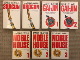 James Clavell: Shogun, Gai-Jin, Noble House, Kaunokirjallisuus, Kirjat ja lehdet, Lappeenranta, Tori.fi