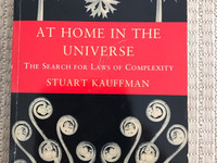 Stuart Kauffman: At home in The universe