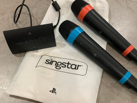 Singstar-mikrofonit Playstation, Pelikonsolit ja pelaaminen, Viihde-elektroniikka, Vantaa, Tori.fi