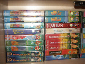 Lasten VHS Walt Disney elokuvia, Elokuvat, Liperi, Tori.fi
