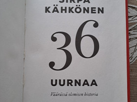 36 Uurnaa signeerauksella, Kaunokirjallisuus, Kirjat ja lehdet, Vaasa, Tori.fi