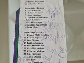 Hifk joukkueen nimikirjoituksia, Muu kerily, Kerily, Pori, Tori.fi