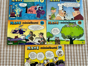 MASI minialbumi 5 kpl, Sarjakuvat, Kirjat ja lehdet, Helsinki, Tori.fi