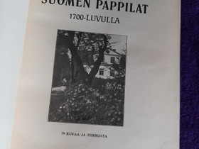 Suomen pappilat 1700-luvulla, Muut kirjat ja lehdet, Kirjat ja lehdet, Salo, Tori.fi