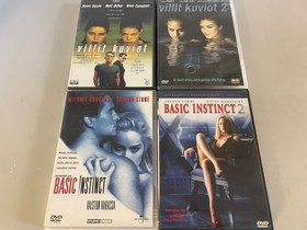 Basic Instinct 1 & 2 ja Villit Kuviot 1 & 2, Elokuvat, Kotka, Tori.fi