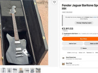 Fender Jaguar -baritoni