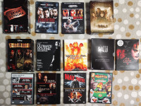 Erilaisia DVD elokuvapaketteja