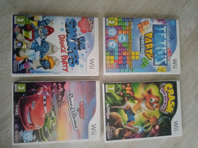 Wii pelit, Pelikonsolit ja pelaaminen, Viihde-elektroniikka, Muurame, Tori.fi