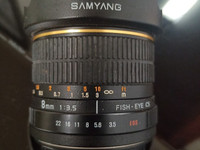 Samyang 8mm Fish-Eye