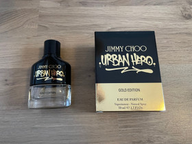 Jimmy choo Urban Hero Gold Eau De Parfum 50 ml, Kauneudenhoito ja kosmetiikka, Terveys ja hyvinvointi, Iisalmi, Tori.fi
