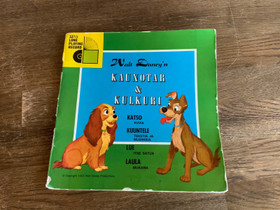 Walt Disney, Kaunotar ja Kulkuri satulevy 7", Musiikki CD, DVD ja nitteet, Musiikki ja soittimet, Sauvo, Tori.fi