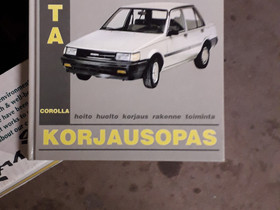 Toyota corolla korjausopas, Autovaraosat, Auton varaosat ja tarvikkeet, Riihimki, Tori.fi