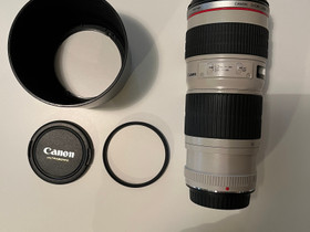 Canon EF 70-200mm f/4 L USM, Objektiivit, Kamerat ja valokuvaus, Lappeenranta, Tori.fi