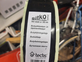 Sitko Butyyliteippi 50mm10m, Muu rakentaminen ja remontointi, Rakennustarvikkeet ja tykalut, Kaustinen, Tori.fi