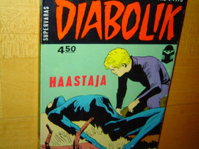 SARJAKUVA Kirja DIABOLIK * N:o 4 1976 * HYV KUNTO, Sarjakuvat, Kirjat ja lehdet, Espoo, Tori.fi