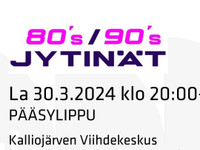 80s/90s jytint Kalliojrvi