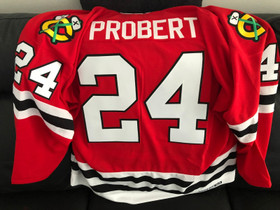 Bob Probie Probert Chicago Blackhawks #24 kotipaita, Muu urheilu ja ulkoilu, Urheilu ja ulkoilu, Hmeenlinna, Tori.fi