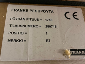 Franke pesupyt, Keittit, Rakennustarvikkeet ja tykalut, Ilmajoki, Tori.fi