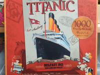 Palapeli 1000 palaa Titanic