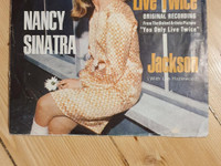 Nancy Sinatra You Only Live twice/Jackson single/EP