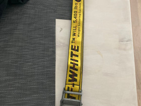 Off-white industrial belt, Vaatteet ja kengt, Tampere, Tori.fi