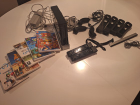 Nintendo Wii setti (2 ohjainta + 2 nunchuck), Pelikonsolit ja pelaaminen, Viihde-elektroniikka, Espoo, Tori.fi