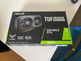 Asus TUF 1660Ti, Komponentit, Tietokoneet ja lislaitteet, Rauma, Tori.fi