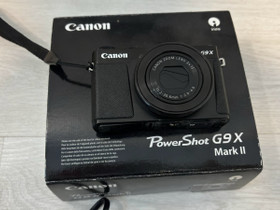 Canon PowerShot G9X Mark II, Muu valokuvaus, Kamerat ja valokuvaus, Pori, Tori.fi