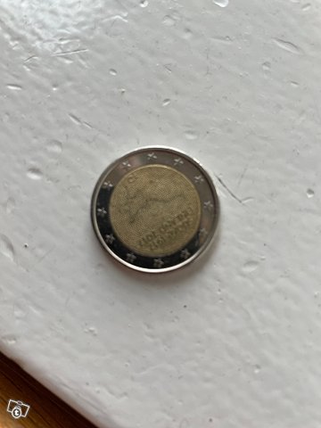harvinainen 2 euro kolikko, kuva 1