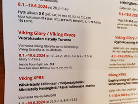 Viking line etukortti, Matkat, risteilyt ja lentoliput, Matkat ja liput, Helsinki, Tori.fi