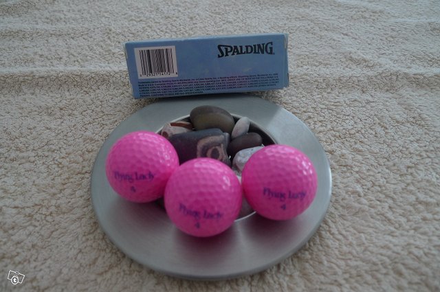 Spalding Flying Lady Pink Golf Balls NEW, kuva 1