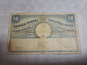 Seteli 50 markkaa vuodelta 1909, Rahat ja mitalit, Kerily, Helsinki, Tori.fi