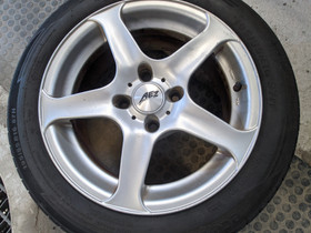 Kumho kesrenkaat ja AEZ vanteet 4kpl 195/55R16, Renkaat ja vanteet, Lappeenranta, Tori.fi